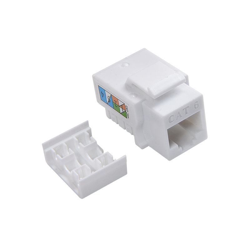SMT-1013H8C6 90 Degree CAT6 Keystone Jack 110 IDC