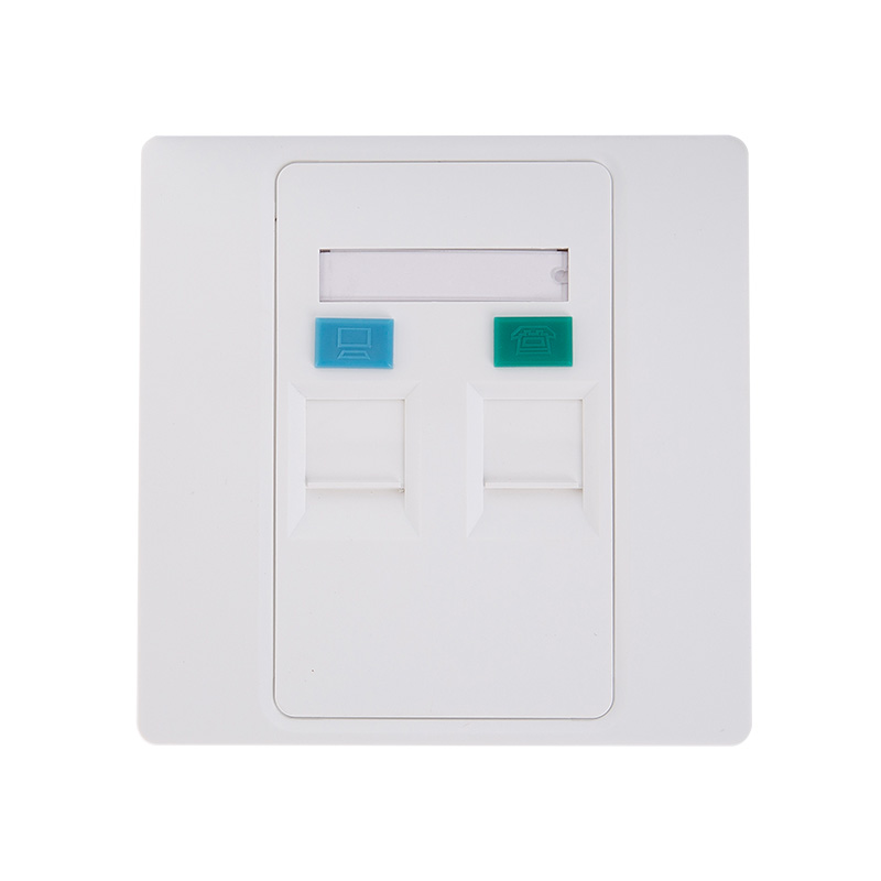 SMT-4326AP-86-2P 86 type 2 port face plate