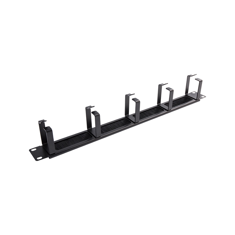 SMT-3010-5P(B) 1U5 ring cable manager with brush