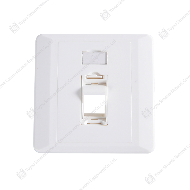 SMT-4323AP-86-1X 86 Type Single Port Rotary Faceplate